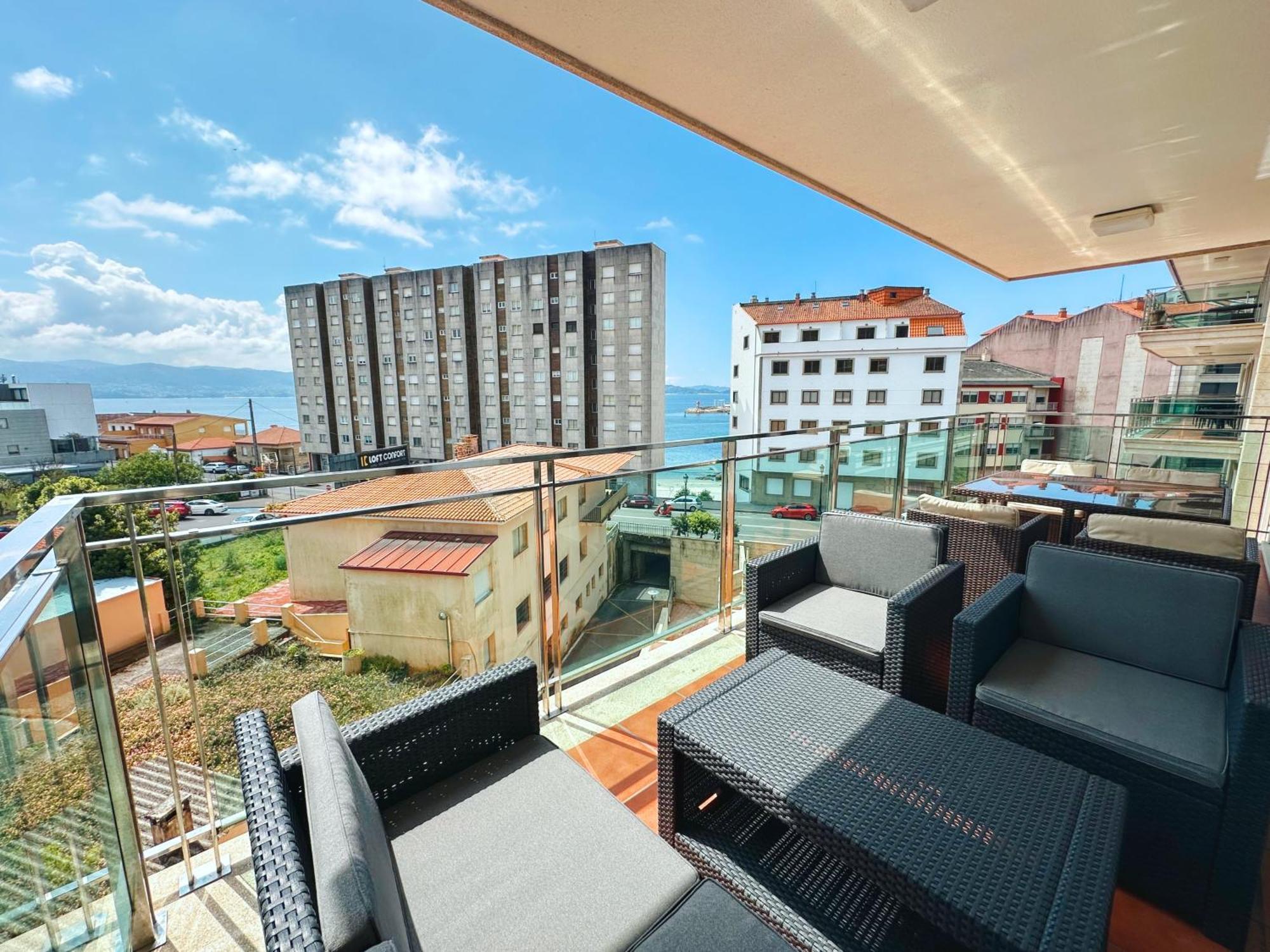 Apartamento Carabuxeira Playa サンシェンショ エクステリア 写真